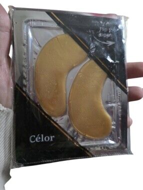 🏆 Célor Gold Under-Eye Gel Patches 4 Pk